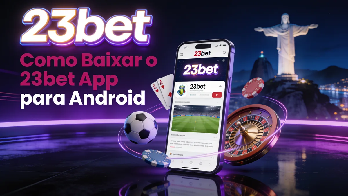 Como Baixar o 23bet App para Android for players in Brazil