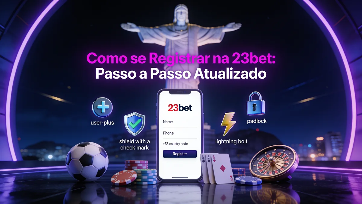 Como se Registrar na 23bet: Passo a Passo Atualizado for players in Brazil